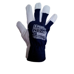 R  rękawice    kozia skórka   ocieplane 10